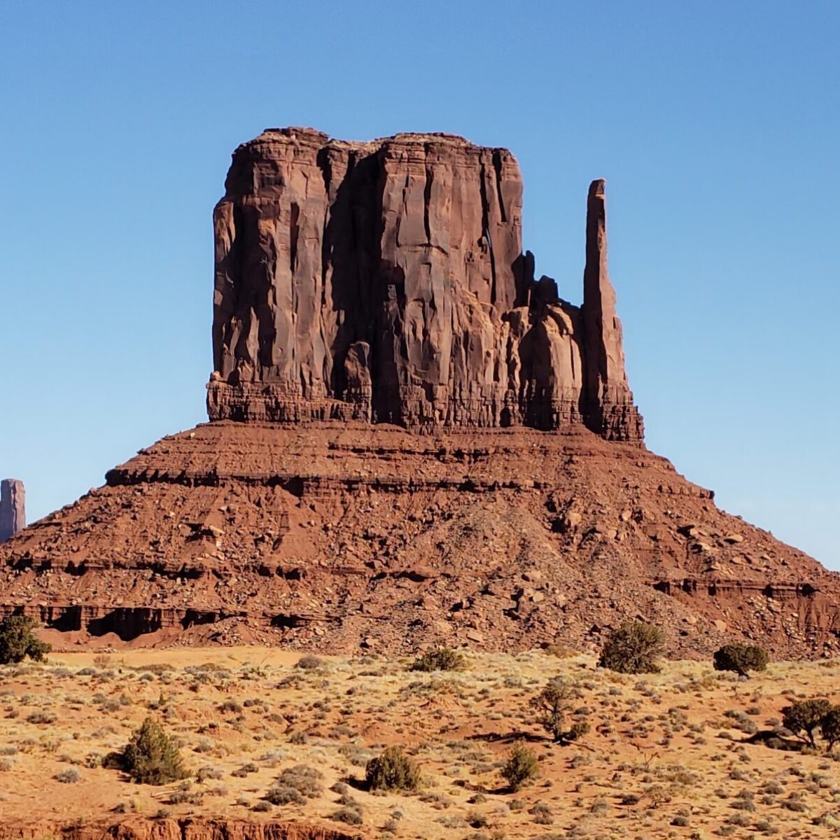 a large desert landscape