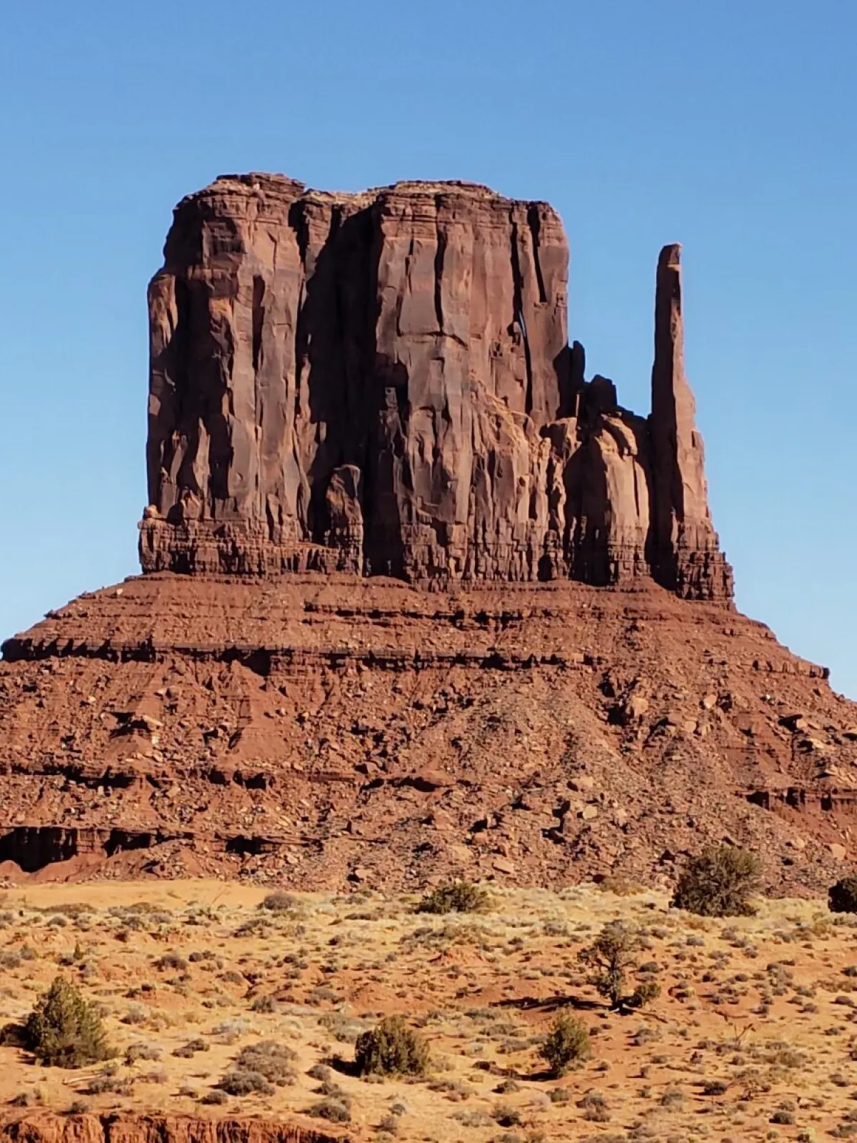 a large desert landscape
